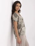 Halenka D73771M11171D khaki barva XL