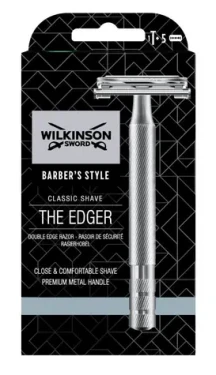 Wilkinson Double Edge Vintage Razor Kovové holítko + 5 náhradních břitů (WVS001)