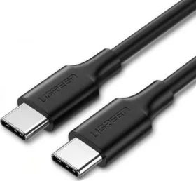 UGREEN Kabel USB-C (M) - USB-C (M) 1m černá / Power Delivery 60W (6957303859979)