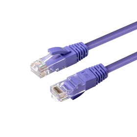 MicroConnect UTP610P RJ45 síťové kabely, propojovací kabely 10 m fialová 1 ks