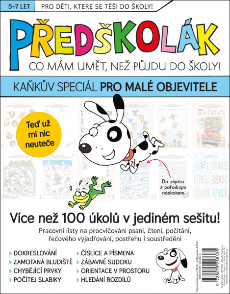Předškolák - Kaňkův speciál pro malé objevitele - Janka Ryšánek Schmiedtová