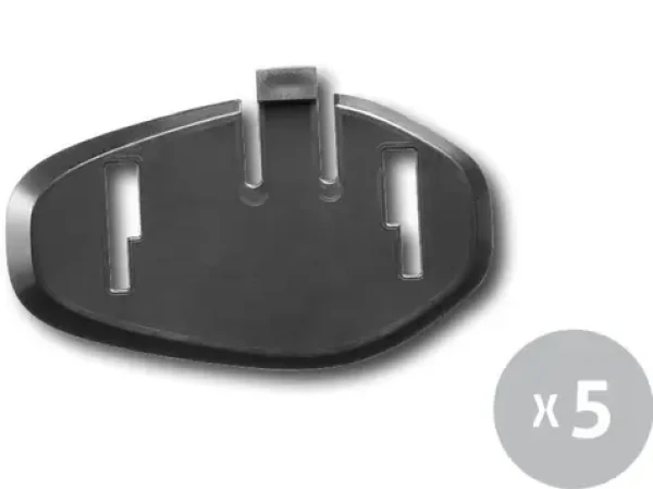 Interphone Sada 5 ks náhradních nalepovacích základen pro interkomy Avant Tour Sport Link a Urban (KITADBRACKETSP)