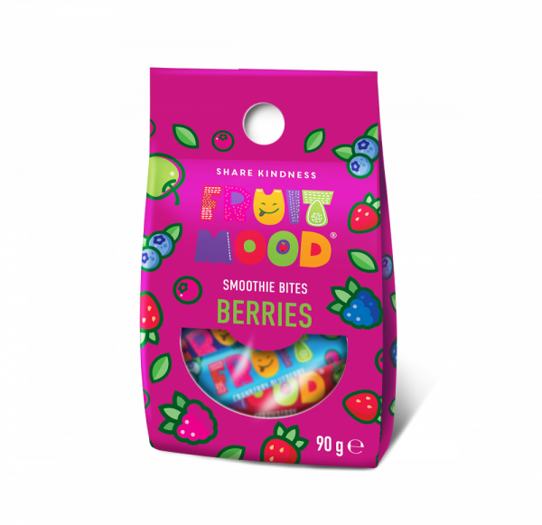 Ovocné mini tyčinky Fruit Mood Berries mix 90g (Sergio)