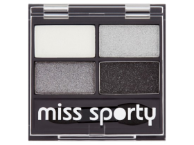 Miss Sporty Studio Colour Quattro eye shadow 404 real smoky / smoky black