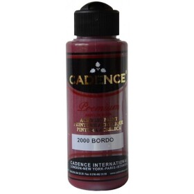 Akrylová barva Cadence Premium - vínová / 70 ml