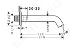 HANSGROHE - Tecturis S Vanová vpusť, chrom 73411000