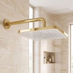 REA - Obdélníková dešťová sprcha JS-032 Gold REA-P0395