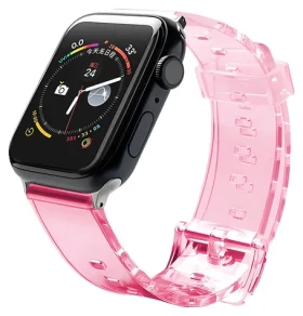 Hurtel Silikonový řemínek pro Apple Watch 38/40/41 mm červená / Řemínek / Silikonový