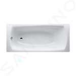 Laufen - Palladium Zápustná ocelová vana 1700x750 mm, bílá H2251100000401