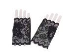 Dovoz Rukavice krajka černé