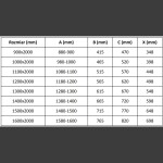MEXEN/S - Velar L posuvné sprchové dveře 120, dekor, grafit kartáčovaná 871-120-003-31-66