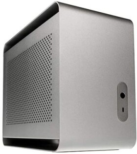 Streacom DA2 stříbrná / Mini-ITX / 1xUSB-C / bez zdroje (ST-DA2S)