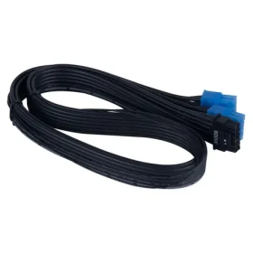 SilverStone 12VHPWR PCIe adapter cable SST-PP14-PCIE 0.55m černá / adaptér z 2x 8-Pin PCIe na 1x 16-Pin12VHPWR PCIe 5.0 (SST-PP14-PCIE)