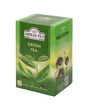 Ahmad Tea | Green Tea Pure | 20 alu sáčků