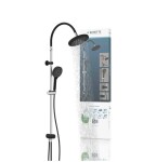 Eisl - Sprchový set bez baterie MATAO, chrom/černá 60627 60627