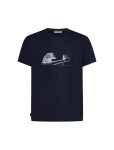 ICEBREAKER Mens Mer Core SS Tee Canoe Companions, Midnight Navy velikost: XXL