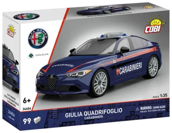 COBI 24654 Alfa Romeo Giulia Quadrifoglio Carabinieri