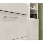 Mereo Leny, koupelnová skříňka s keramickým umyvadlem 60 cm, bíla, nové madlo CN811N