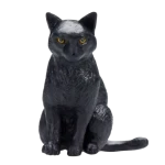 Mojo Kočka černá sedící