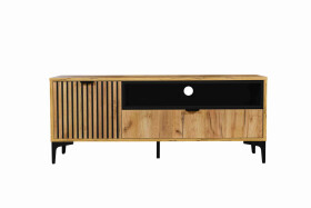 ARTEN (NANO Systems s.r.o.) TV stolek Piano 1D1S zlatý dub/černá