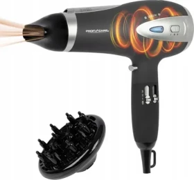 ProfiCare HTD 3113 černá / Fén na vlasy / 2200W / 2 rychlosti / 3 teploty (4006160311303)