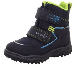Chlapecké zimní boty HUSKY Blue/Light Green GTX Superfit 1-006082-8010 - 31