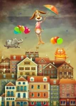 ENJOY Puzzle Nad městem
