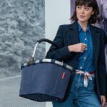Nákupní košík Reisenthel Carrybag Herringbone dark blue