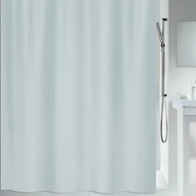 Spirella MAYA světle šedá / Sprchový závěs / 120 x 200 cm / polyester