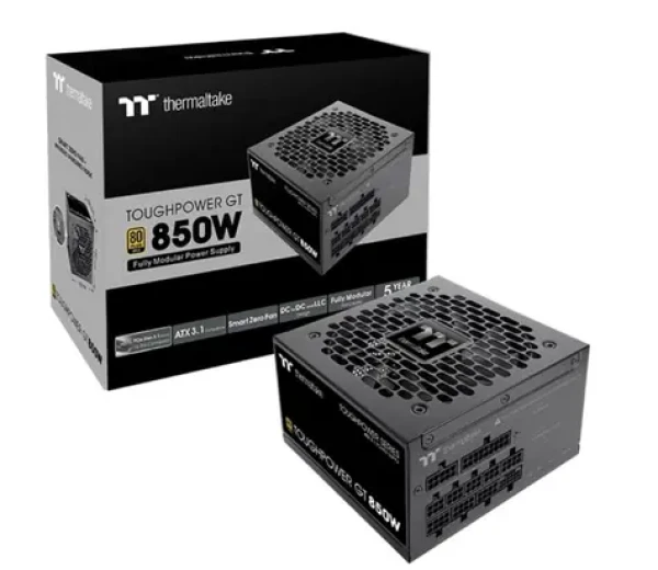 Thermaltake Toughpower GT 850W černá / ATX / 850W / 120mm ventilátor / 80PLUS Gold / modulární (PS-TPT-0850FNFAGE-3)