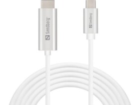 Sandberg USB-C HDMI kabel 2m bílá (136-21)