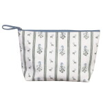 Strömshaga Kosmetická taštička Amelie L, šedá barva, textil