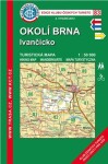 Okolí Brna, Ivančicko /KČT 83 1:50T Turistická mapa