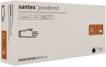 SANTEX Powdered 100 ks Velikost rukavic: M 31497_M