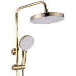 REA - Sprchový set s baterií 150mm Veneta zlatá REA-P7842