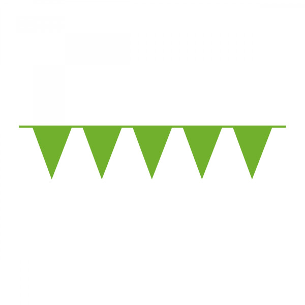 Vlajka zelená 10 m Amscan Vlajka zelená 10 m Amscan