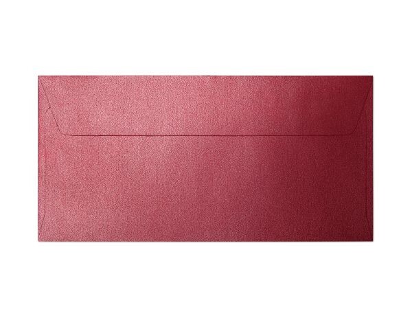 Obálky DL Pearl červené 120g, 10ks, Galeria Papieru