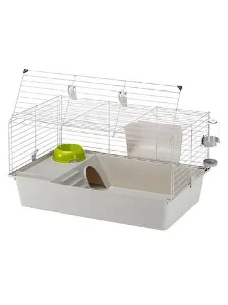 Ferplast CAVIE 80 šedá / Klec / Pro morčata / 77 x 48 x 42 cm