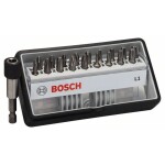 Sada šroubovacích bitů Bosch 11 dílná včetně držáku bitů PH2. PZ2. T10. T15. T20. T25. S0,6 x 4,5. S0,8 x 5,5. HEX3. HEX4. HE x 5. 25 mm