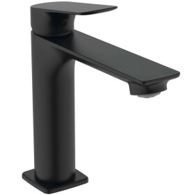 IDEAL STANDARD - Ceralife C Umyvadlová baterie s výpustí Click-Clack, BlueStart, hedvábná černá BE105XG