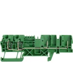 Weidmüller 1935450000 průchodková svorka 5.10 mm pružinová svorka zelená 2000 ks