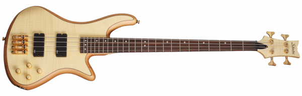 Schecter Stiletto Custom 4, Rosewood Fingerboard - Natural