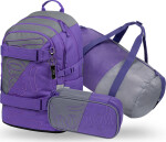 BAAGL SET 3 Skate Dual: batoh, penál, sportovní taška GRS