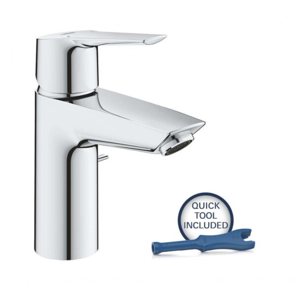 GROHE - QuickFix Start Umyvadlová baterie s výpustí, studený start, chrom 31137002