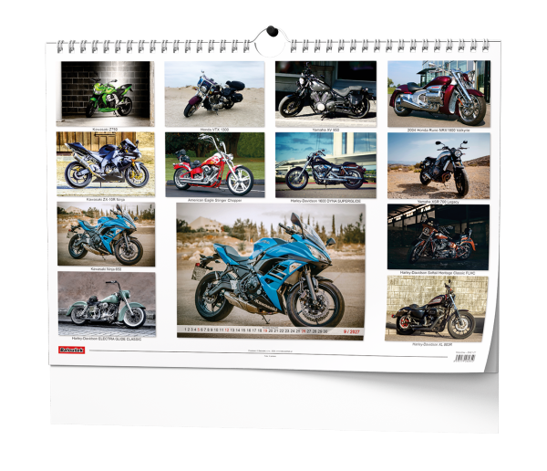 Nástěnný kalendář 2027 Baloušek Motorbike