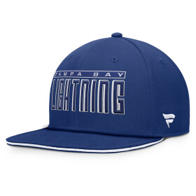 Fanatics Pánská kšiltovka Tampa Bay Lightning NHL Flat Brim Snapback