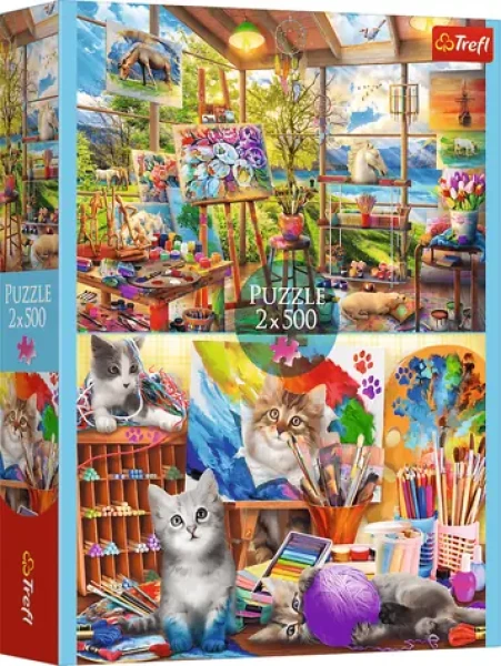 TREFL Puzzle Umění malování