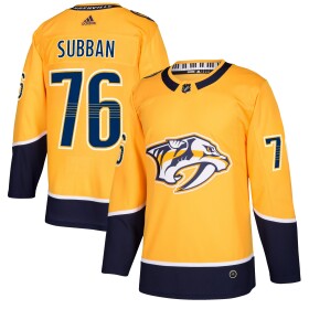 Adidas Pánský Dres Nashville Predators #76 P.K. Subban adizero Home Authentic Player Pro Velikost: Distribuce: USA