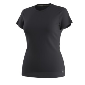 Dámské merino triko krátký rukáv SMARTWOOL Women's Merino Short Sleeve Tee, Black velikost: XL