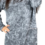 HOSH Mikinové šaty DREAM Velikost: UNI, Barva: Khaki